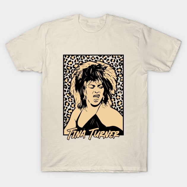 Tina Turner Legendary! T-Shirt by Purwoceng